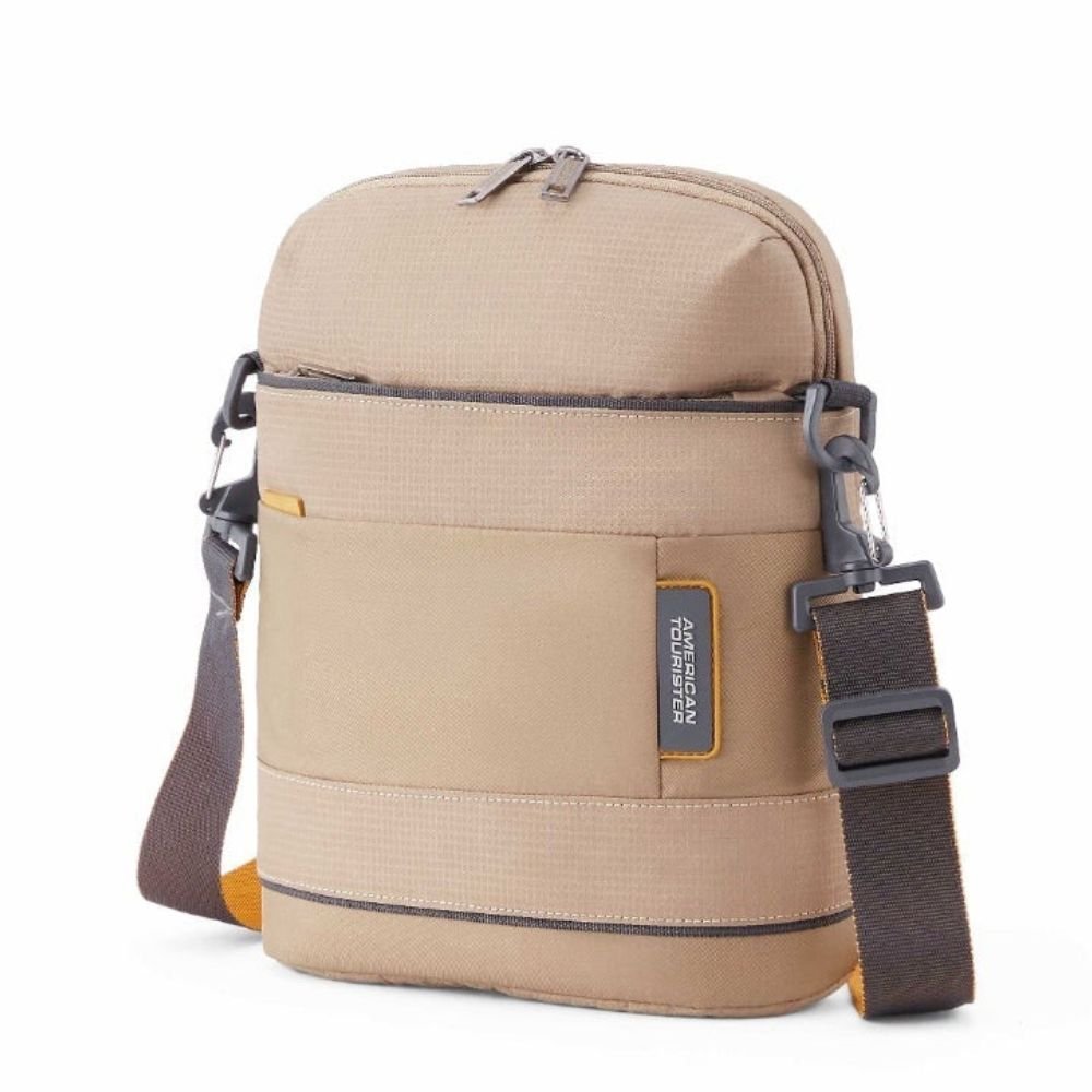 American Tourister Urban Biz Beige Shoulder Bag