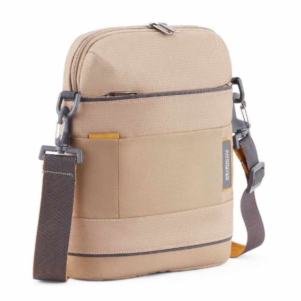 American Tourister Urban Biz Beige Shoulder Bag