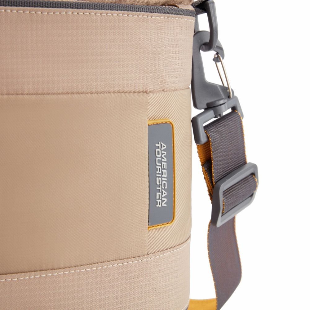 American Tourister Urban Biz Beige Shoulder Bag