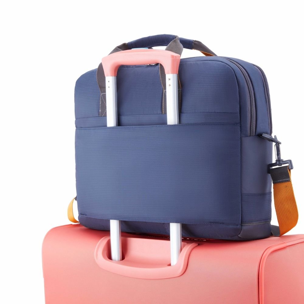 American Tourister Urban Biz Blue Briefcase