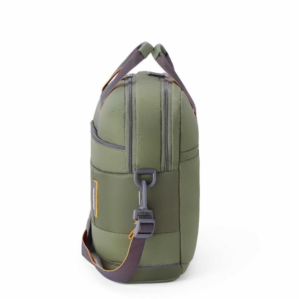 American Tourister Urban Biz Green Briefcase