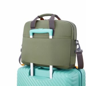 American Tourister Urban Biz Green Briefcase