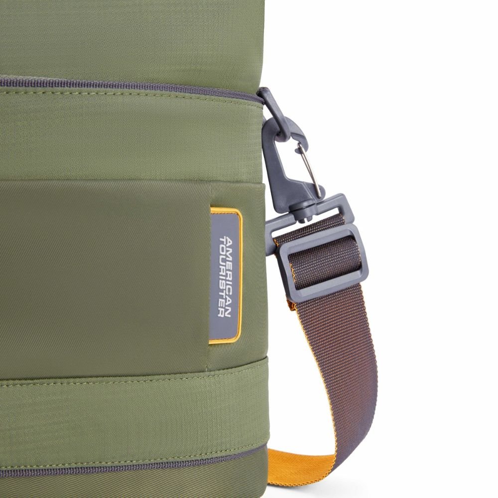American Tourister Urban Biz Green Shoulder Bag
