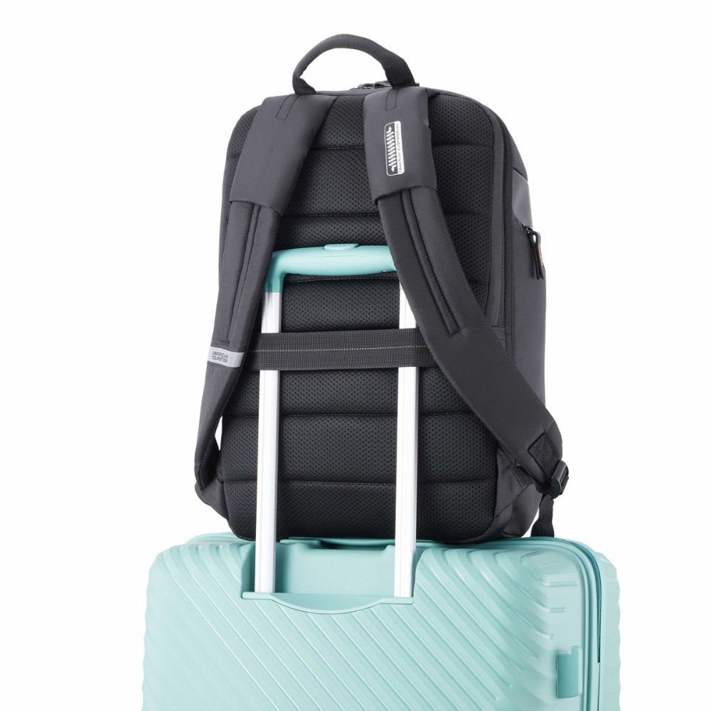 American Tourister Urban Plus Black Laptop Backpack