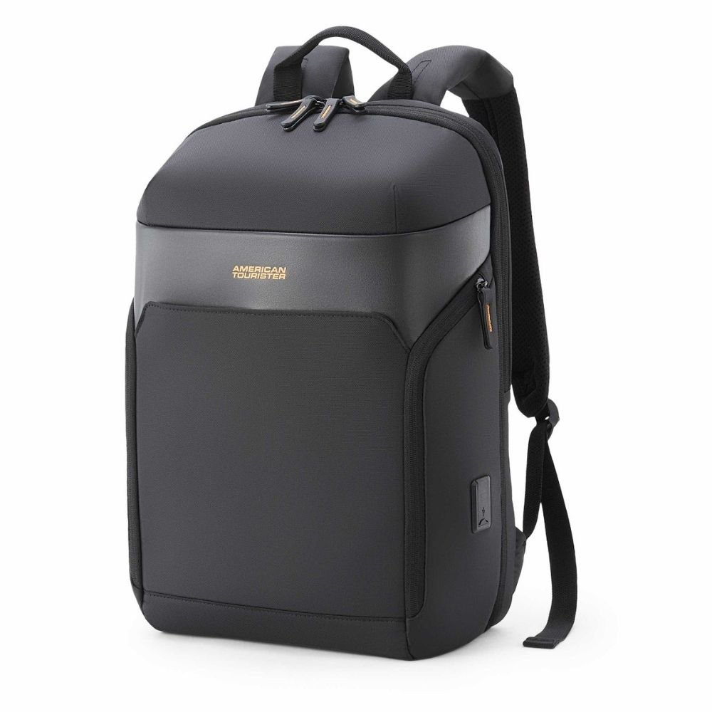 American Tourister Urban Plus Black Laptop Backpack