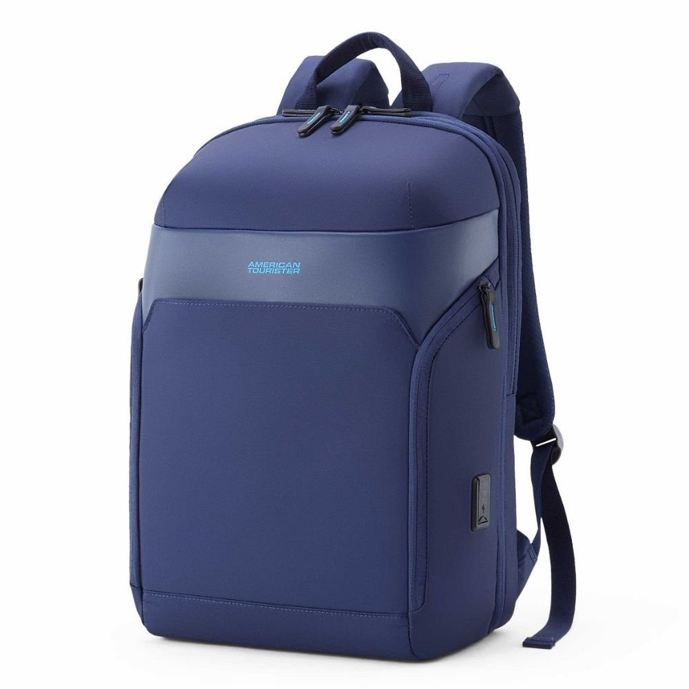 American Tourister Urban Plus Navy Laptop Backpack