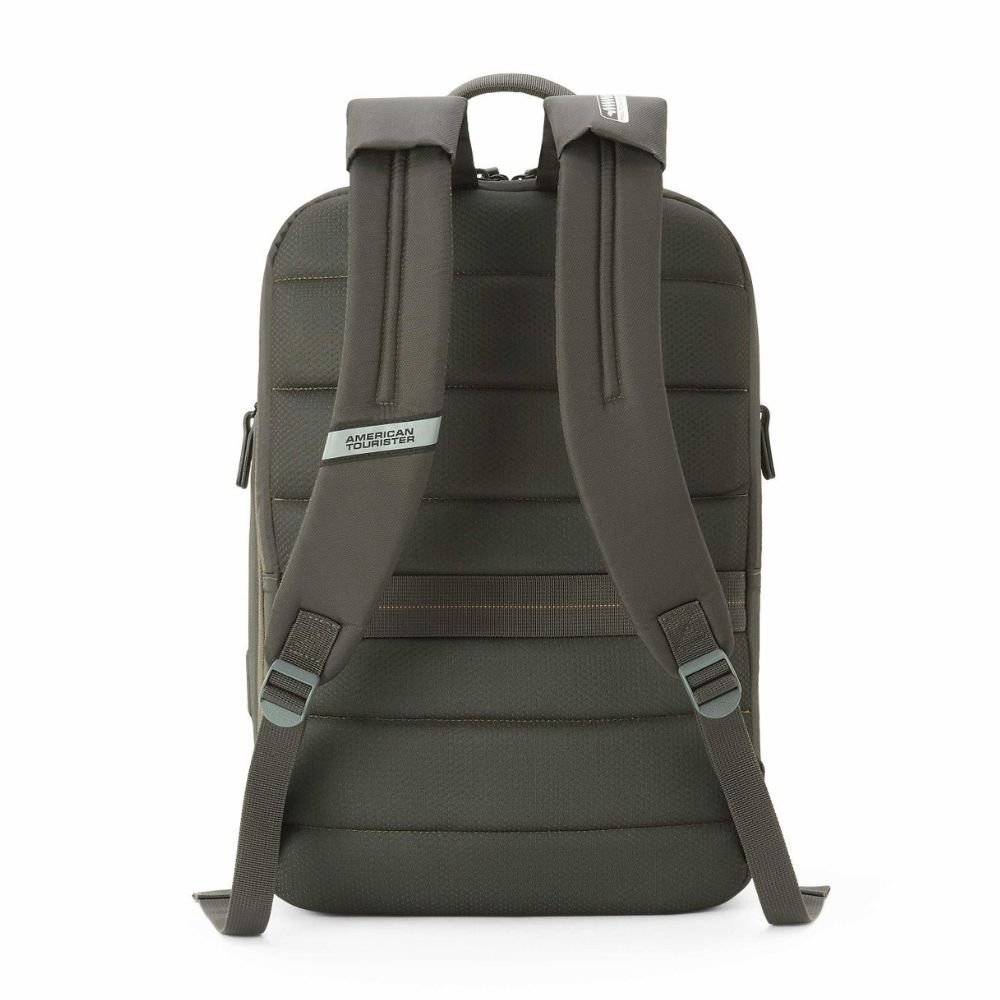 American Tourister Urban Plus Olive Laptop Backpack