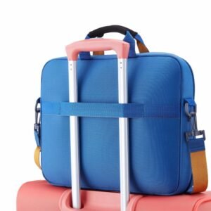 American Tourister Vogue Biz Blue Ash Briefcase
