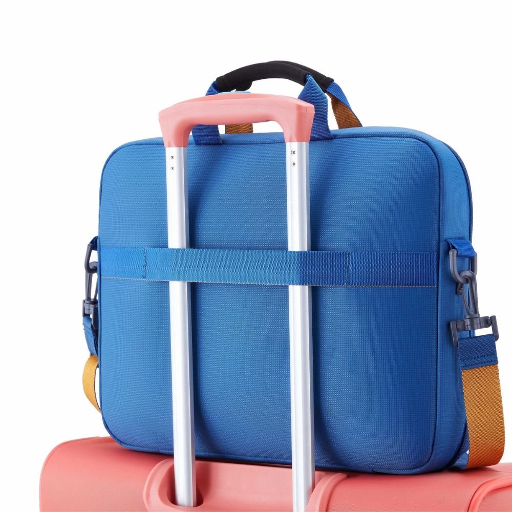 American Tourister Vogue Biz Blue Ash Briefcase