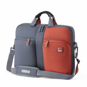 American Tourister Vogue Biz Urban Grey Briefcase