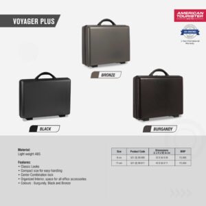 American Tourister Voyager Plus Hard Briefcase