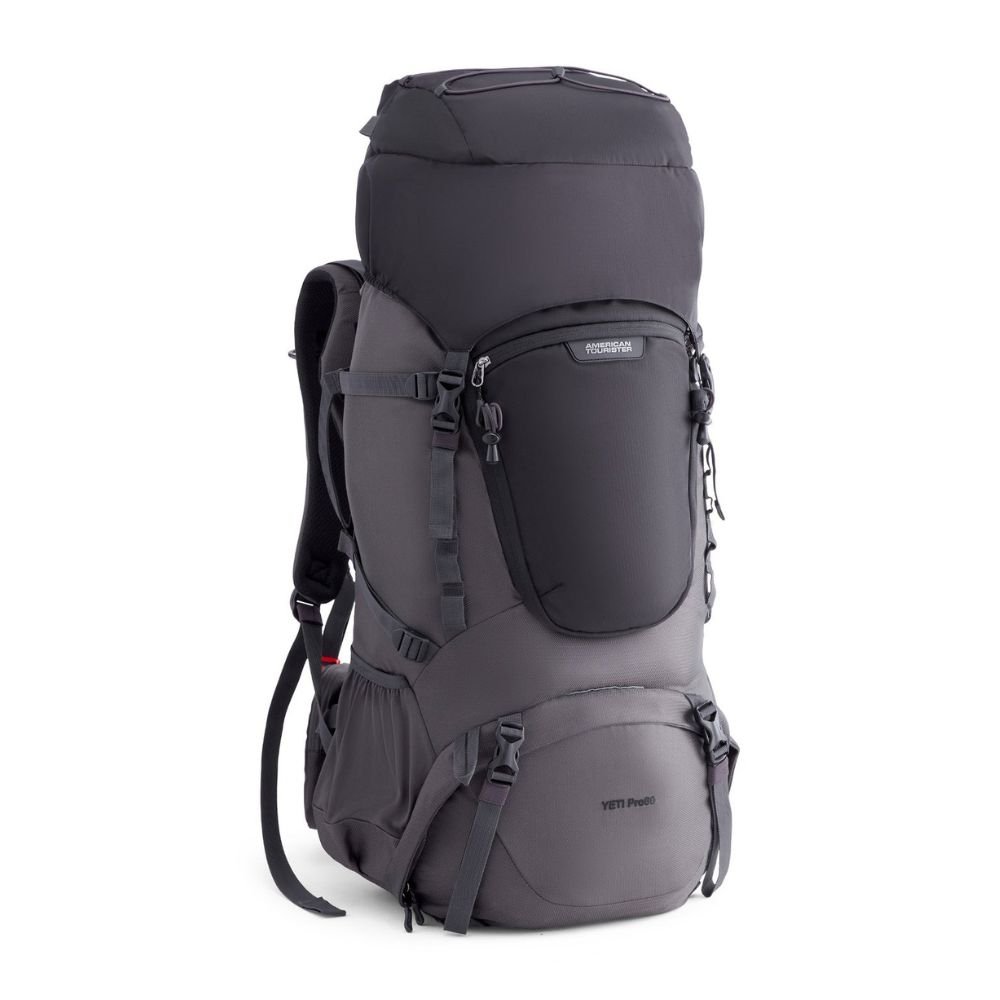 American Tourister Yeti Pro Black Travel Backpack