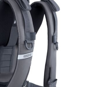 American Tourister Yeti Pro Black Travel Backpack