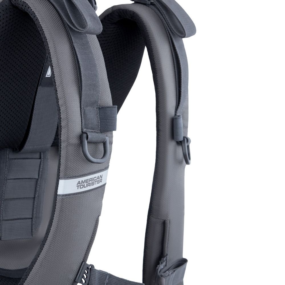 American Tourister Yeti Pro Black Travel Backpack