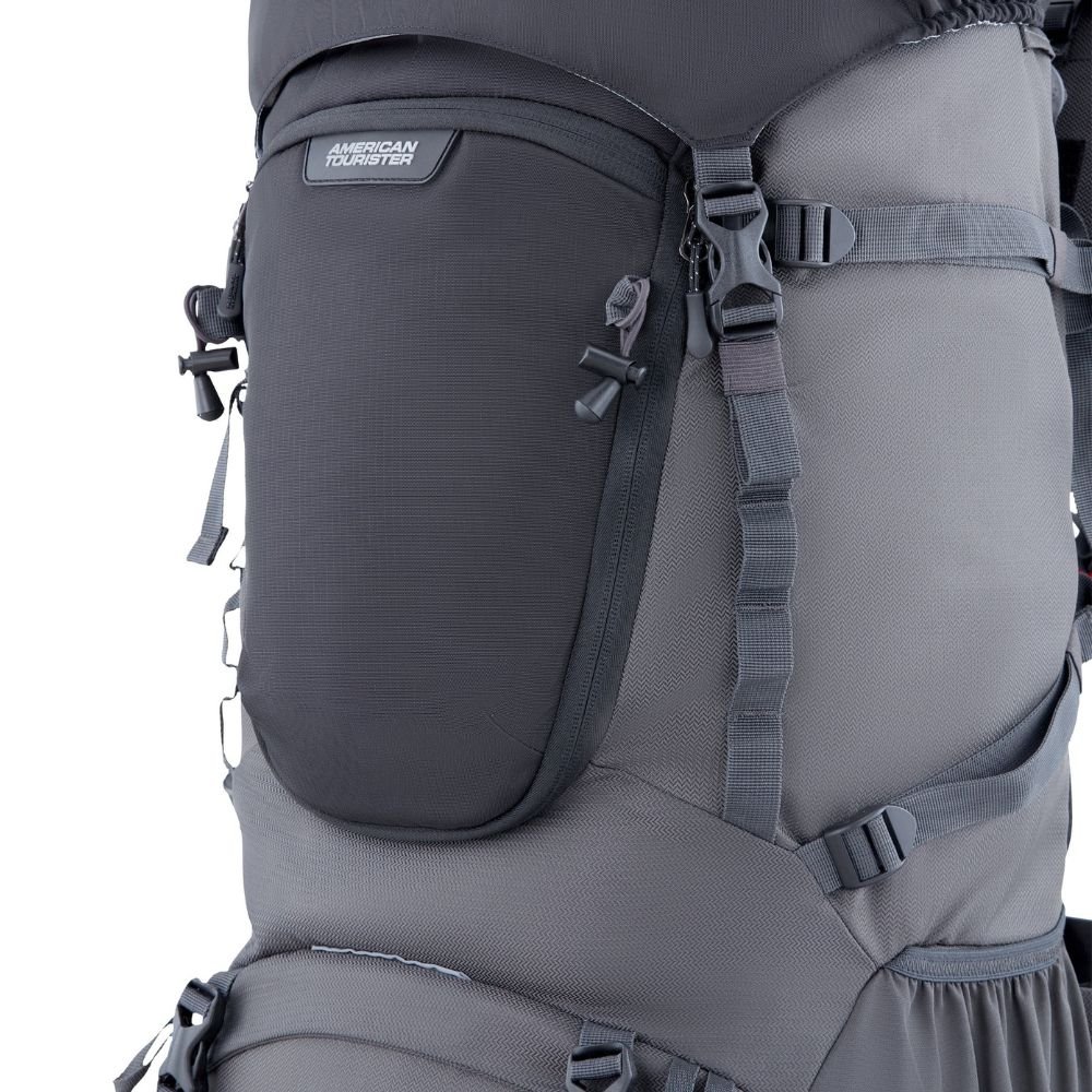 American Tourister Yeti Pro Black Travel Backpack