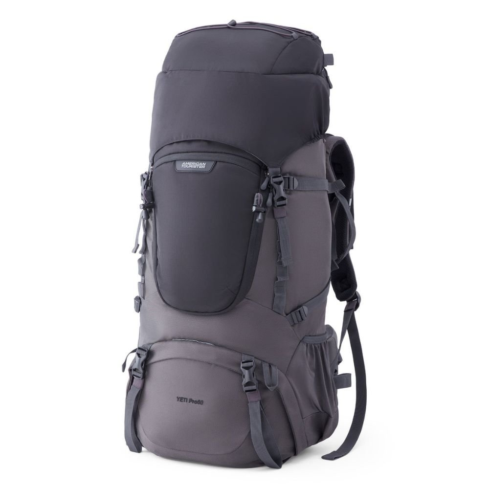 American Tourister Yeti Pro Black Travel Backpack