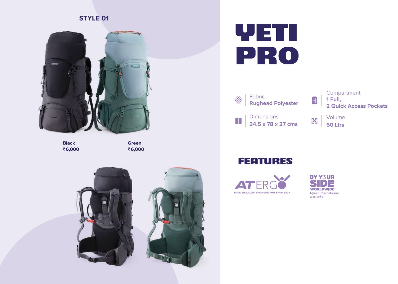 American Tourister Yeti Pro Travel Backpack