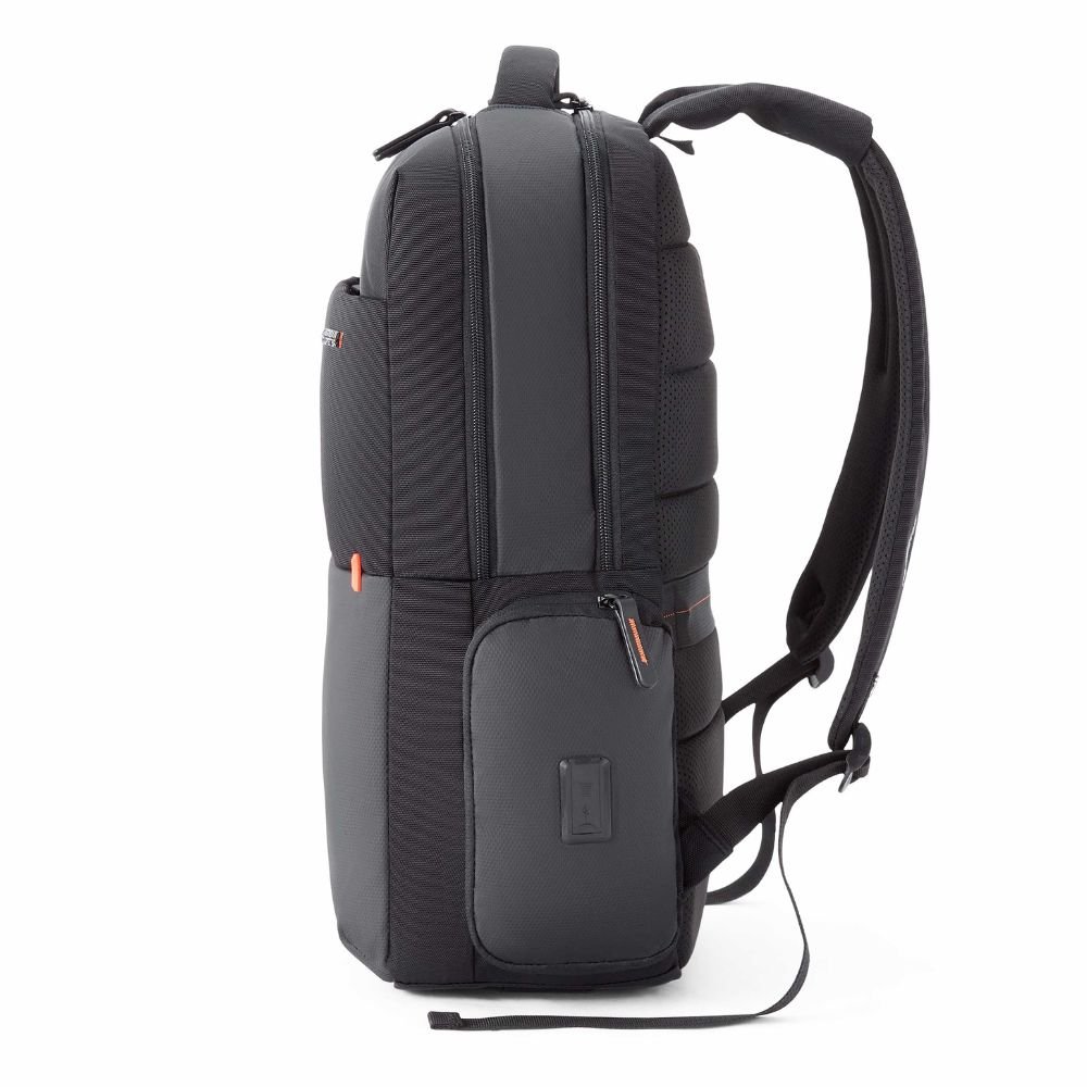 American Tourister Zork Edge Style 01 Black Laptop Backpack