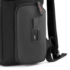 American Tourister Zork Edge Style 01 Black Laptop Backpack