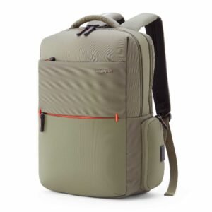 American Tourister Zork Edge Style 01 Olive Laptop Backpack