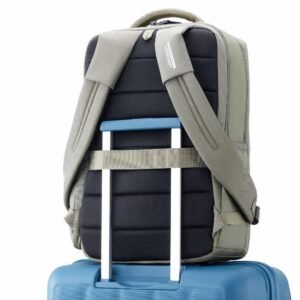 American Tourister Zork Edge Style 01 Olive Laptop Backpack