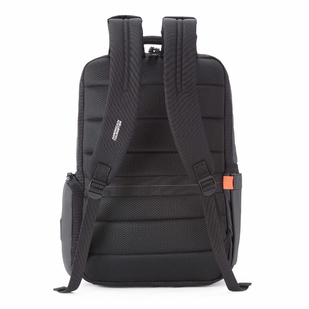 American Tourister Zork Edge Style 02 Black Laptop Backpack