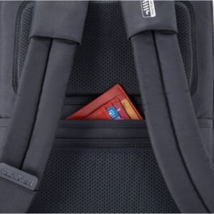 American Tourister Zork Pro Style 01 Black Laptop Backpack