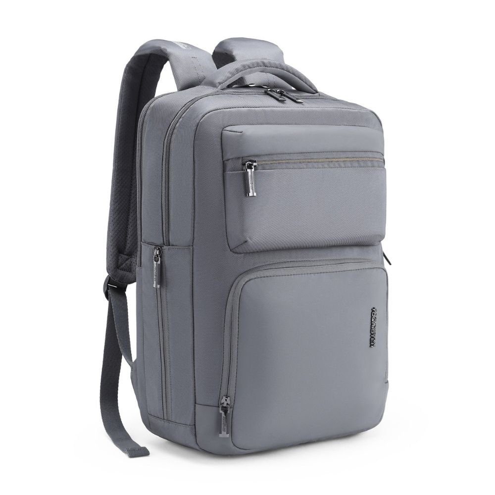 American Tourister Zork Pro Style 01 Grey Laptop Backpack