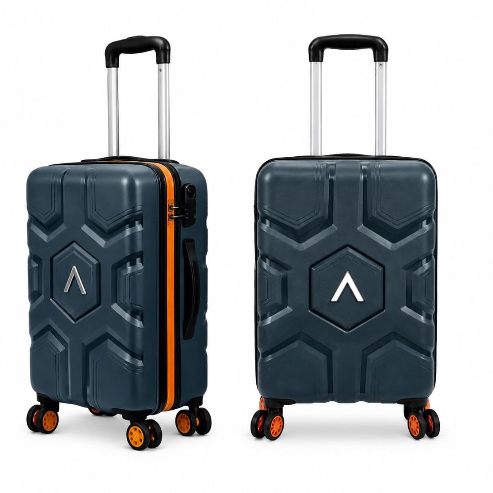 Aristocrat Giant Navy Hard Luggage Bag (3)