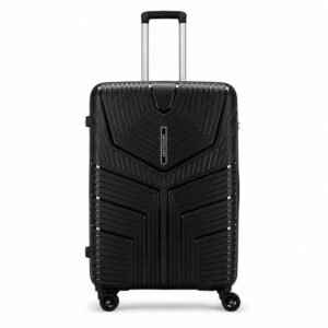Aristocrat Slay Black Hard Luggage Bag