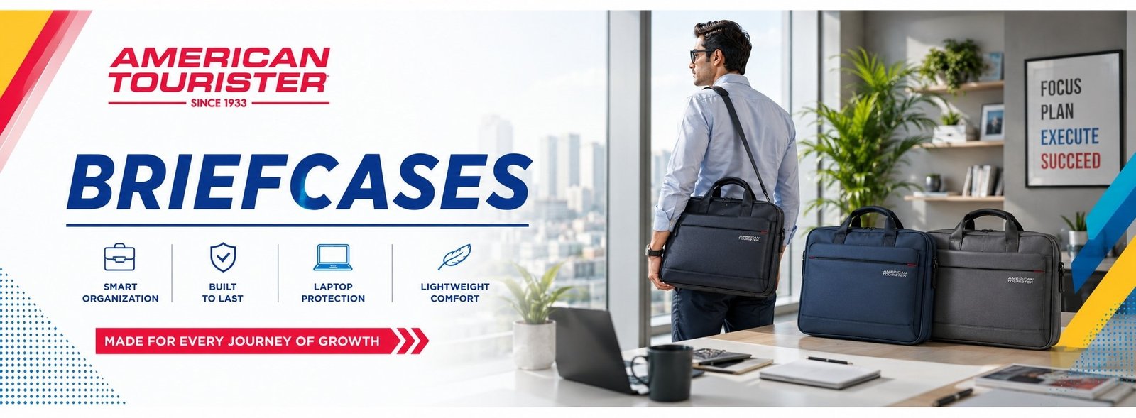Brand Banner American Tourister Briefcases