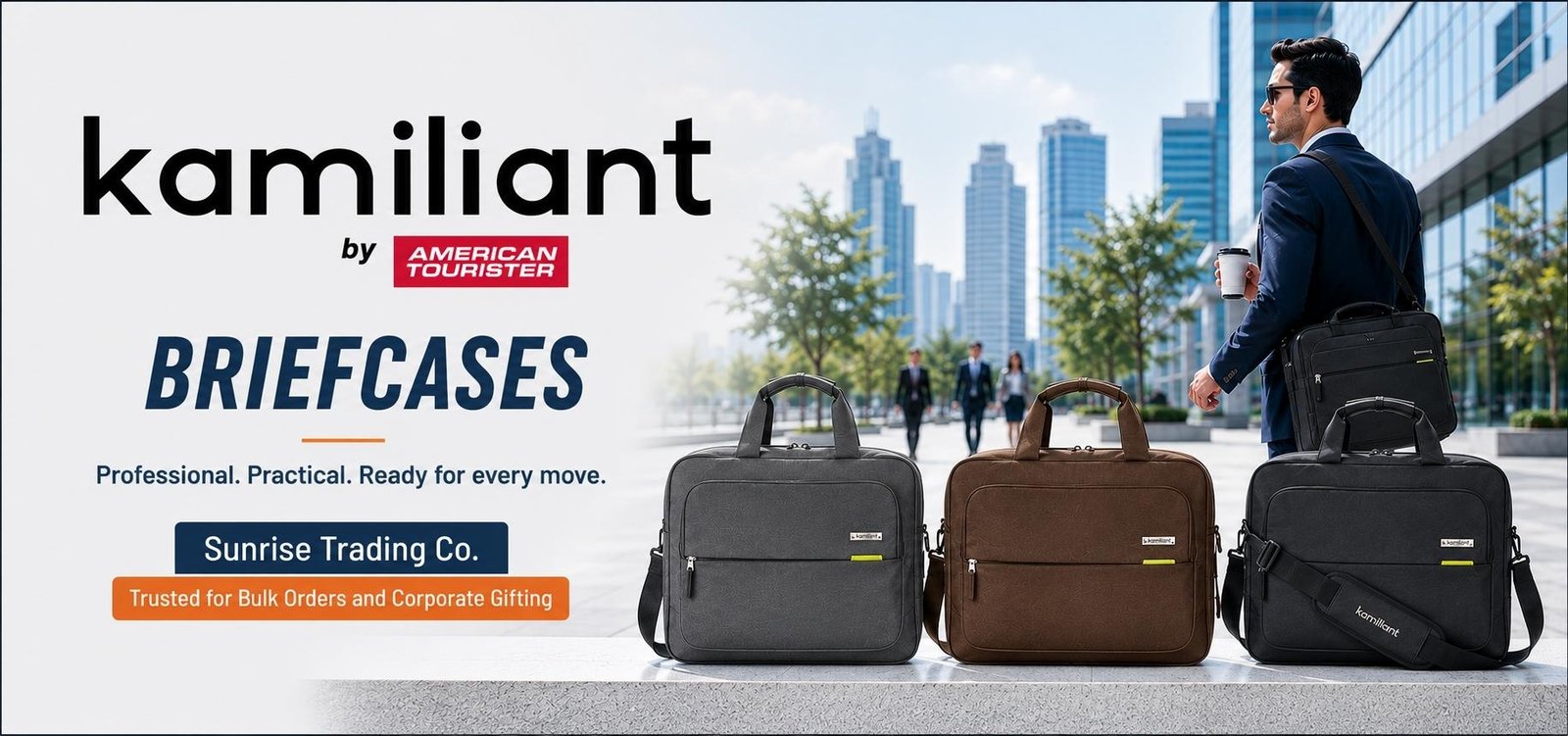 Kamiliant Banner Briefcases