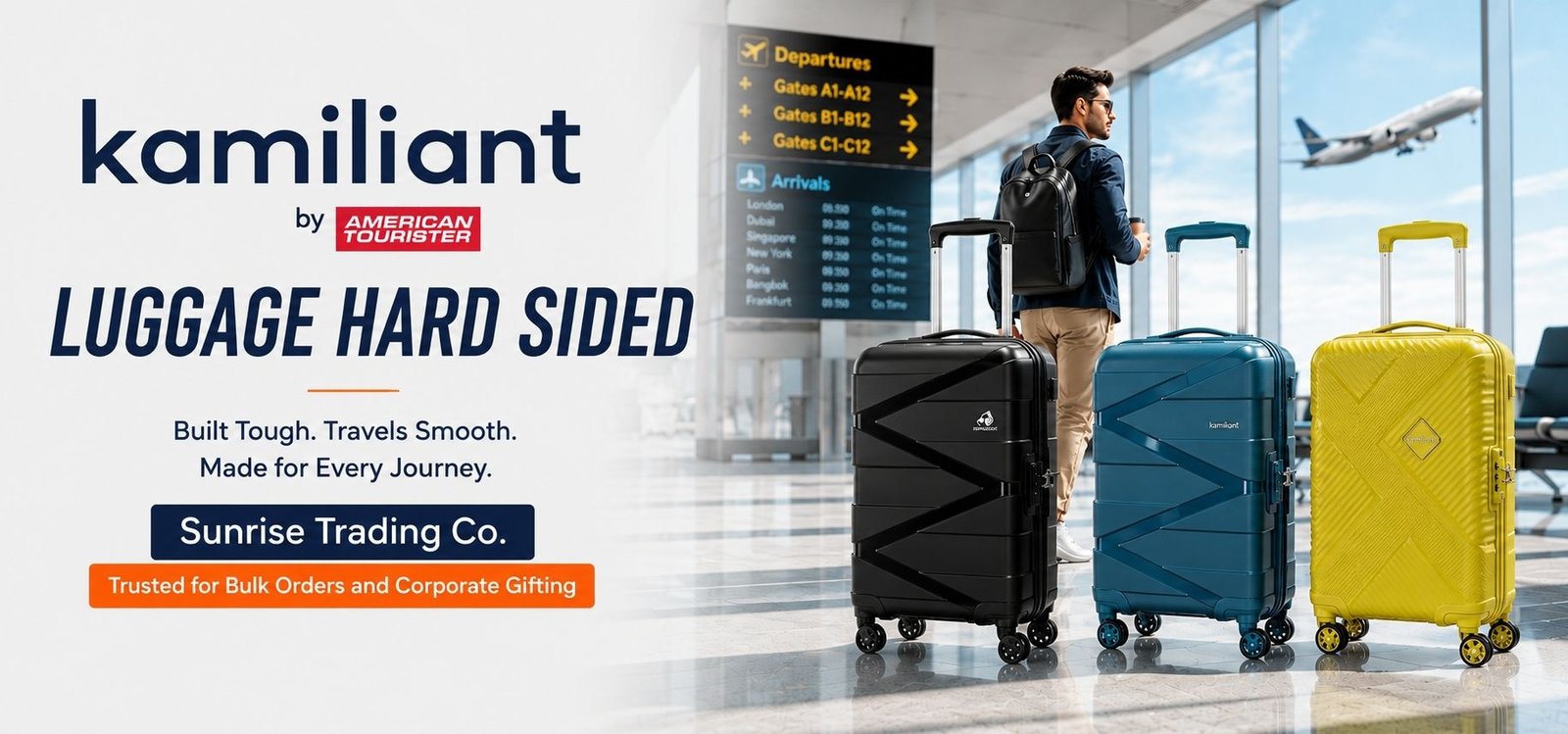 Kamiliant Banner Hard Luggage