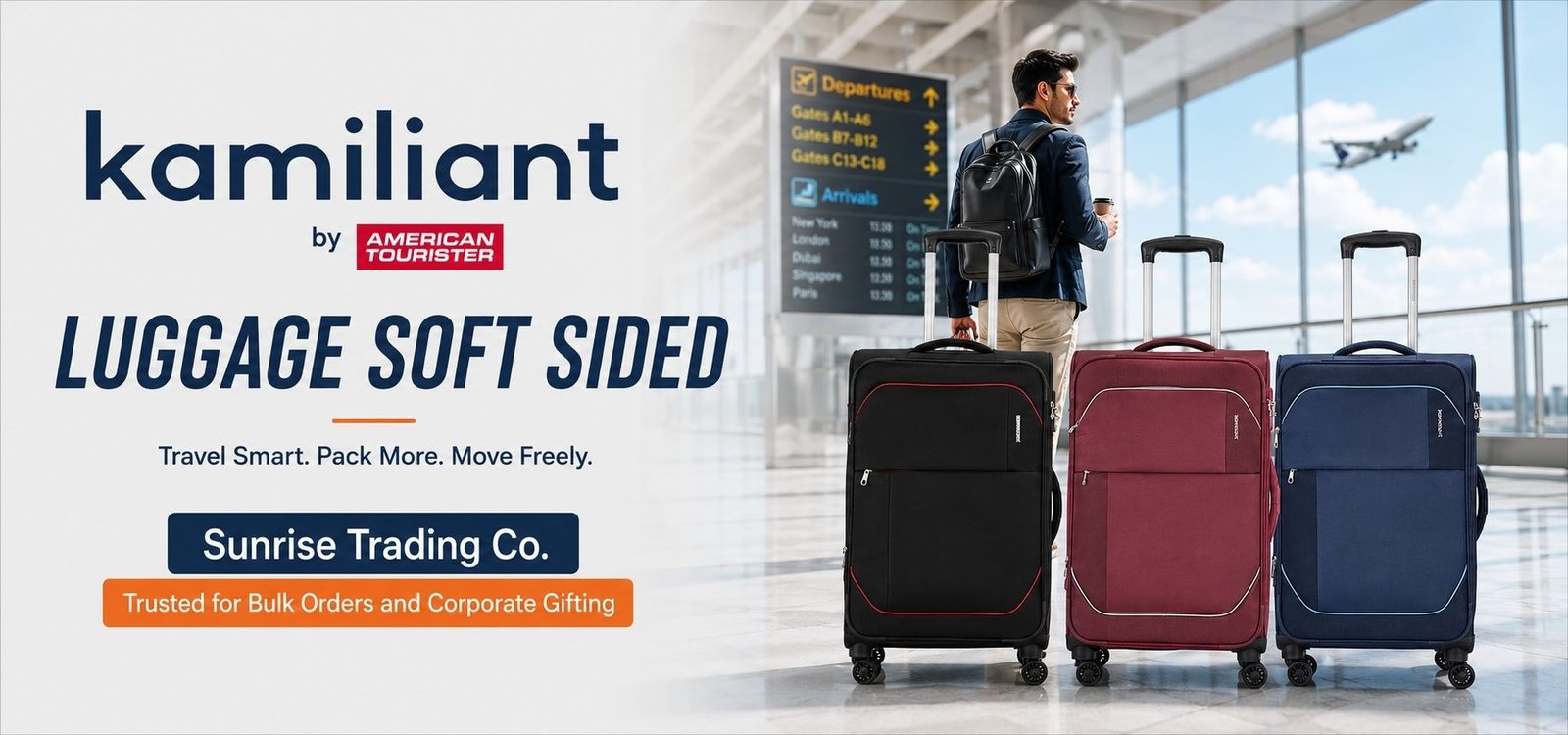 Kamiliant Banner Soft Luggage