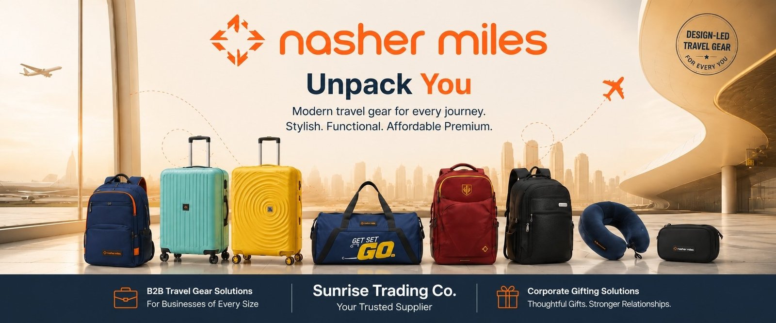 Brand Banner Nasher Miles Main Hero Banner