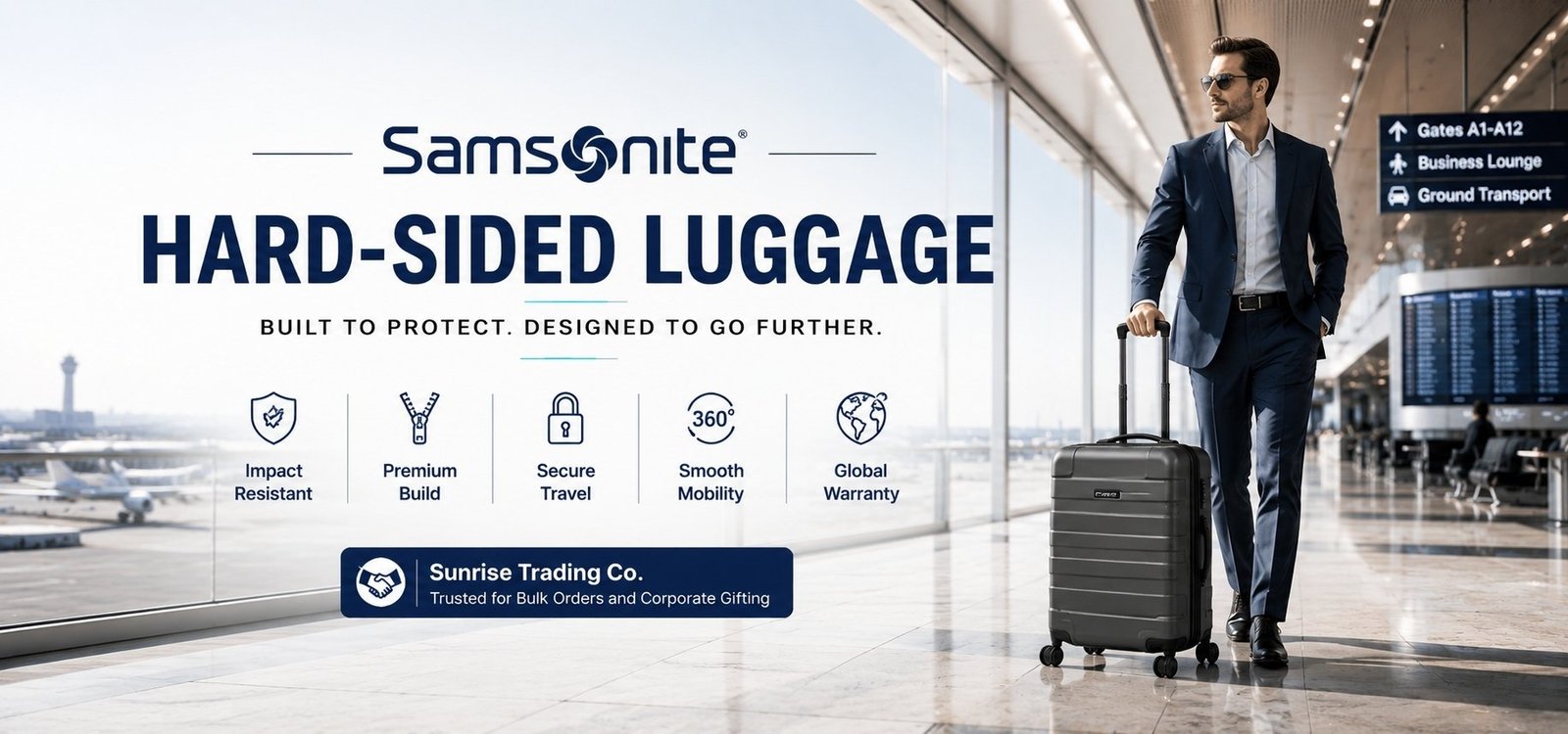 Brand Banner Samsonite Luggage Hard JPG