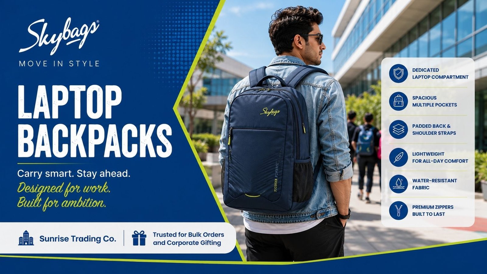 Banner Skybags Laptop Backpacks
