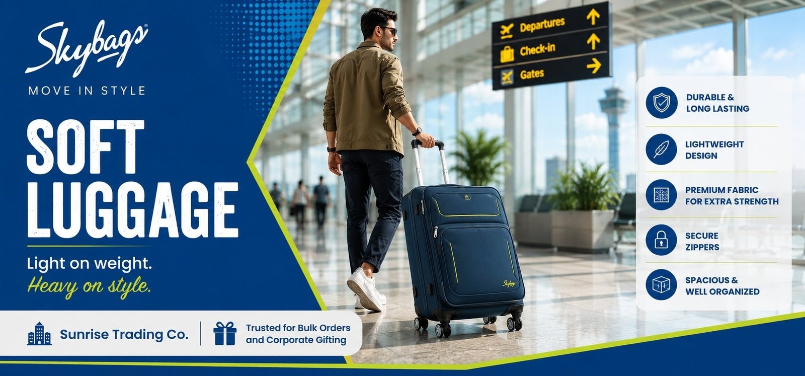 Banner Skybags Soft Luggage Bags
