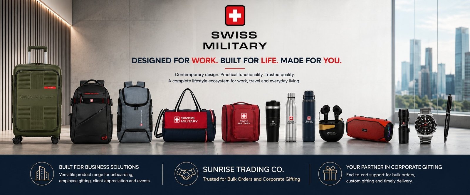 Brand Banner Swiss Military Main Hero Banner
