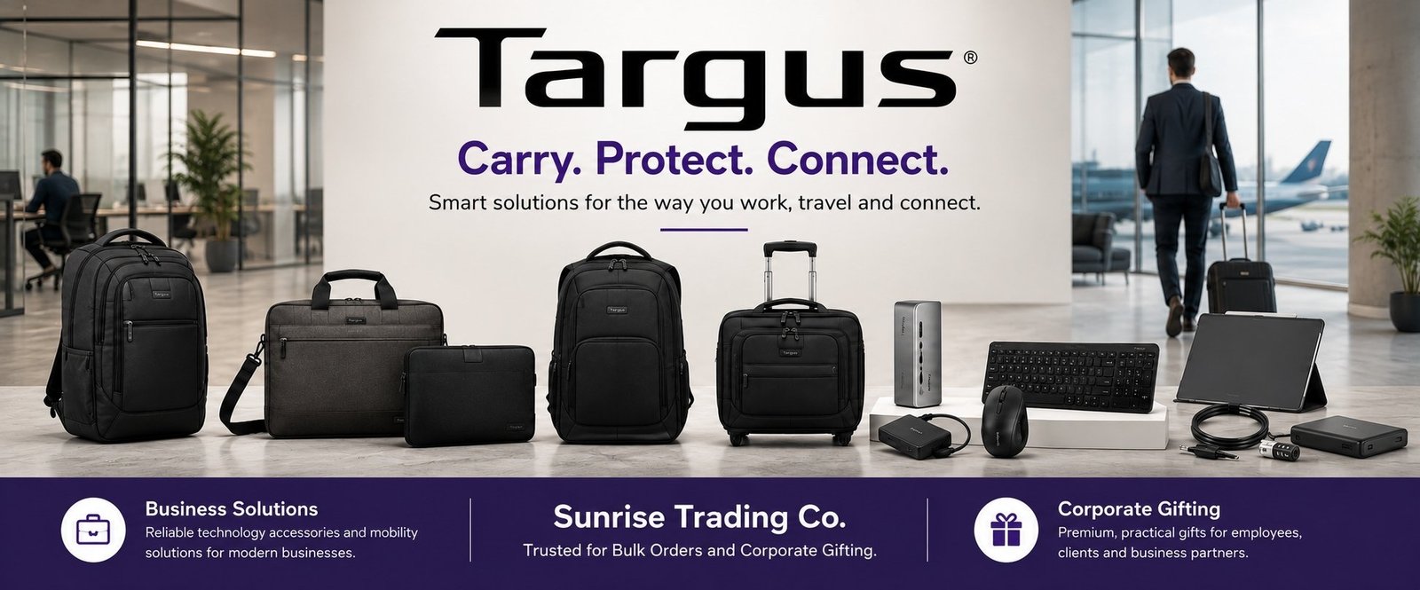 Brand Banner Targus Main Hero Banner