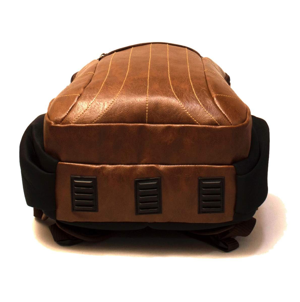 Brogues Athlone Tan Leather Laptop Backpack Bag - Image 9