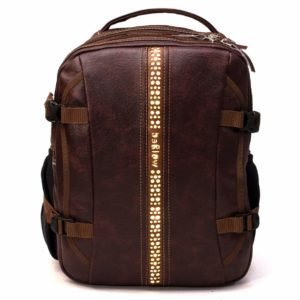 Brogues Hamilton Burgundy Leather Laptop Backpack Bag