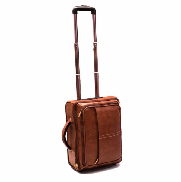 Brogues Beck Leather Laptop Overnighter Trolley Bag-Sunrise Trading Co.