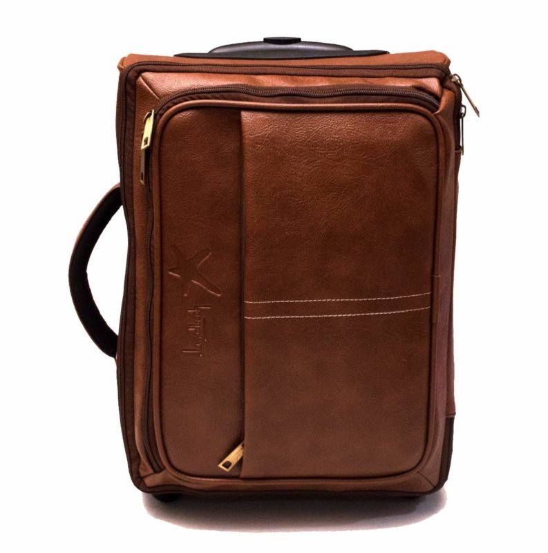 Brogues Beck Leather Laptop Overnighter Trolley Bag Sunrise Trading Co.