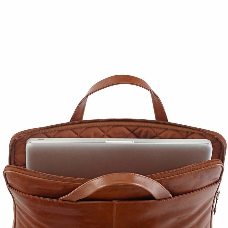 Carlton Inca Shuttle Leather Laptop Sleeve Sunrise Trading Co.