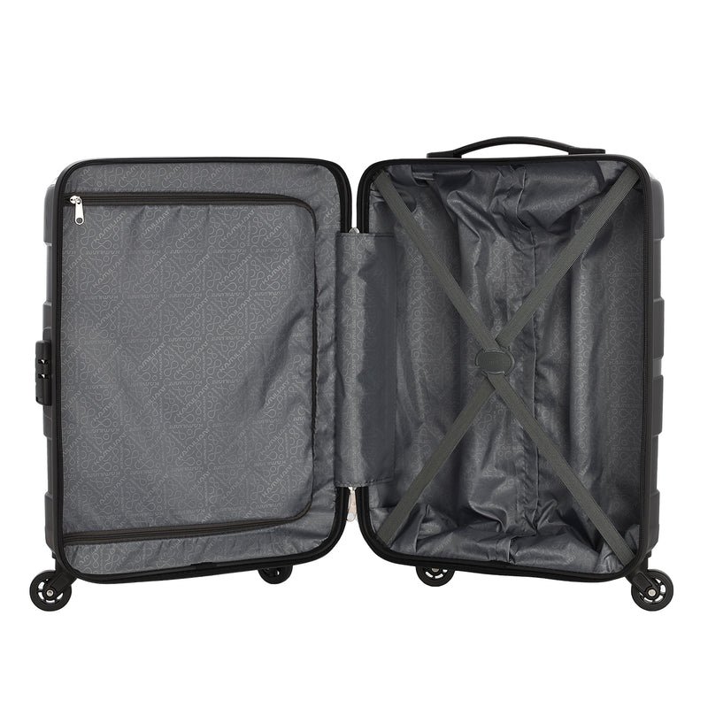 Kamiliant Brawn Black Hard Luggage Bag