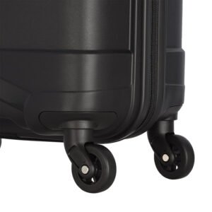Kamiliant Brawn Black Hard Luggage Bag