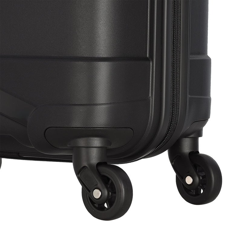 Kamiliant Brawn Black Hard Luggage Bag