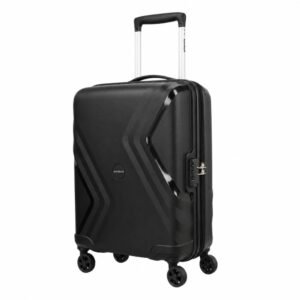 Kamiliant Delta Black Hard Luggage Bag