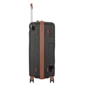 Kamiliant Falcon Dlx Black Hard Luggage Bag